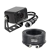 TK-SERVICE AHDバックカメラ 暗視 カラーセンサー １２Ｖ・２４Ｖ対応 夜間 鏡像 バックモニター用カメラ バスカメラ 大型車 フロントカメラ (20ｍ延長ケーブル)