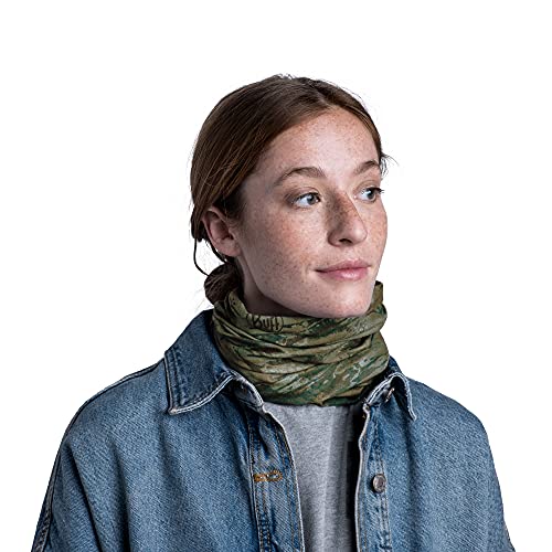 Image of BUFF Original EcoStretch Neck Gaiter, UPF 50 Sun Protection, Breathable, Versatile, Quick Dry, Multi-Colored, Adult Size
