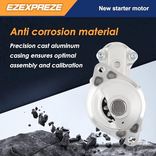 Image of Ezexpreze 19169 New Starter Motor Replacement for Kawasaki FX730V FX691V FX600V FX651V FX541V FX481V, John Deere 636M 652R 648R Z445 Z920A WHP52A WH48A, OE# 428000-6600 21163-0756 21163-0754