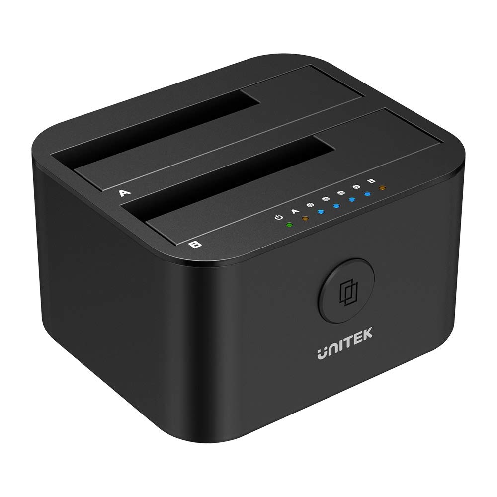 Unitek USB 3.0 to SATA I/II/III Mini Dual Bay External Hard Drive