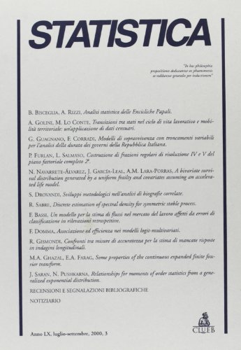  Statistica (2000) (Vol. 3)