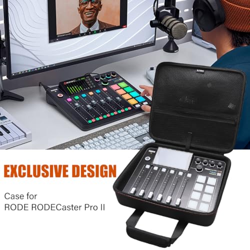 Étui pour RØDECaster Pro II LTGEM sac anti-choc protégeant les faders - 7