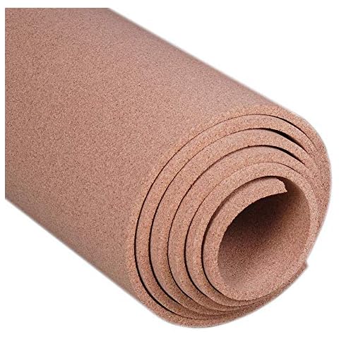 Cork Roll - 4' x 8' x 1/2" - Manton Cork Premium Facing Grade Material - 100% Natural Cover