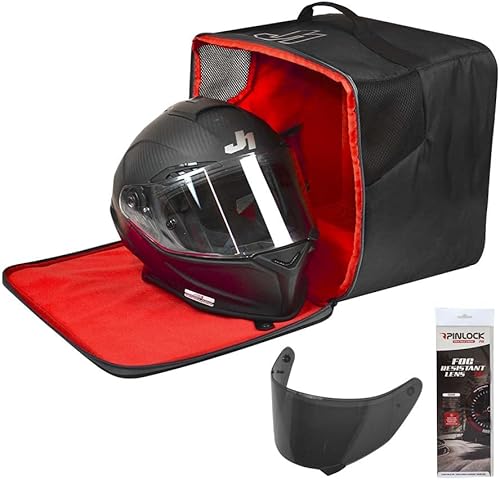 Miniatura 5 de Just1 Racing J-GPR Carcasa de fibra de carbono sólida con tecnología PROTX2 Casco de motocicleta en carretera