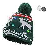 QKURT Stylish Unisex LED Light Up Beanie Hat