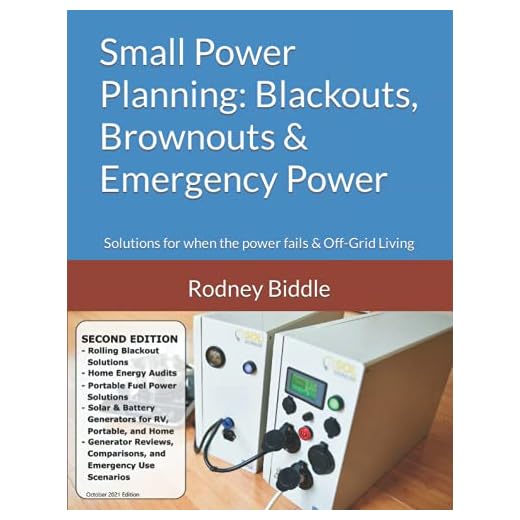 Small Power Planning: Blackout, Brownout, and Emergency Power Concepts: Small Power Solutions for when the power goes out and Off-Grid Living