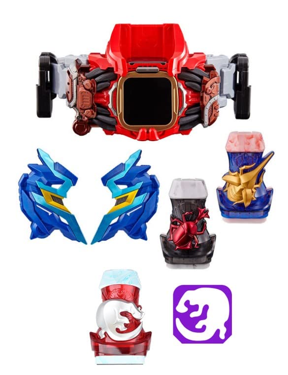 Kamen Rider Revice DX Vail Driver & Destream Driver Unit Include Beetle Vistamp Hercules Vistamp Komodo Dragon Vistamp Japanese Ver.