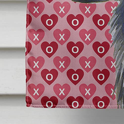 Drapeau Flat Coated Retriever grand format toile décoration extérieure maison - 5