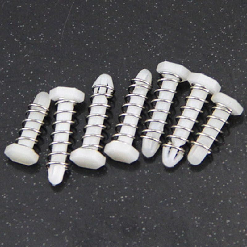 Generic 50PCS Plastic Fixed Rivet Nylon with Spring Rivets Fan Heat Sink Screw SRD-13.5-18 - (Thread Diameter: 18mm)