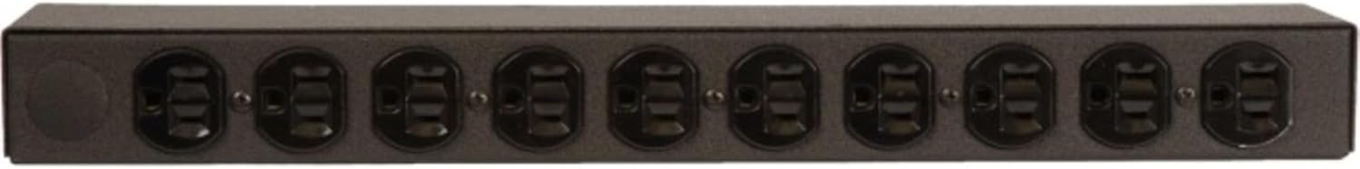 Vertiv - 38088 - Geist BRF100-10 10-Outlets PDU - Basic - NEMA 5-15P - 6 x NEMA 5-20R - 120 V AC - 1U - Horizontal - Rack-mountable