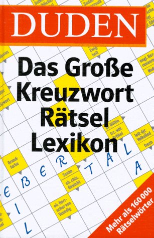 Das Grosse Kreuzwort Raetsel Lexikon Duden 9783411053629