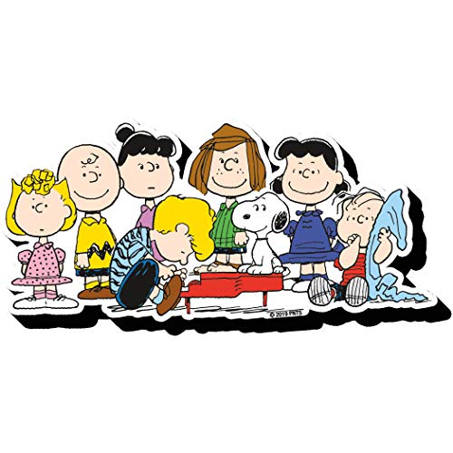 Imán decorativo Aquarius Peanuts Cast funky