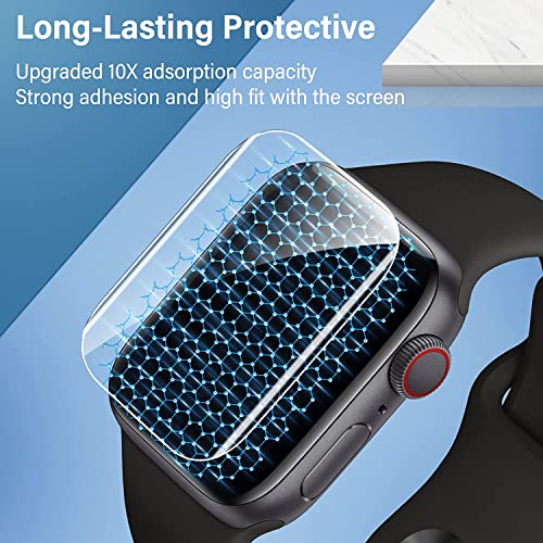 Image of FCS (Pack of 3 SmartWatch Screen protector for Samsung Galaxy Fit 3 (1.6 inch) | Ultrathin 0.125mm 9H anti shock flexible TPU membrane