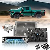 Fast Cooling Under Dash Air Conditioner 10000 BTU - Universal 12V DC A/C Unit System, Automotive 12 Volt Underdash AC Kit with 20CC Inverter Compressor, Quiet for Classic Car RV Motorhome Truck