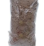 Craft und Papierstreifen,. Drasawee Luxus Shred Papier Geschenk behindern Paket Filler für Hochzeit Weihnachten Party, Braun, 50 g