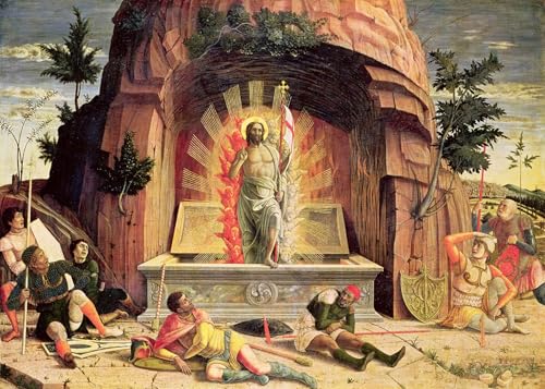 Toile de peinture murale Andrea Mantegna - Affiche retable Vérone 60x90cm