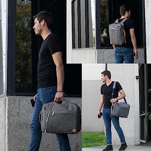 Maletín convertible para portátil 13 pulg. Gris miniatura 2