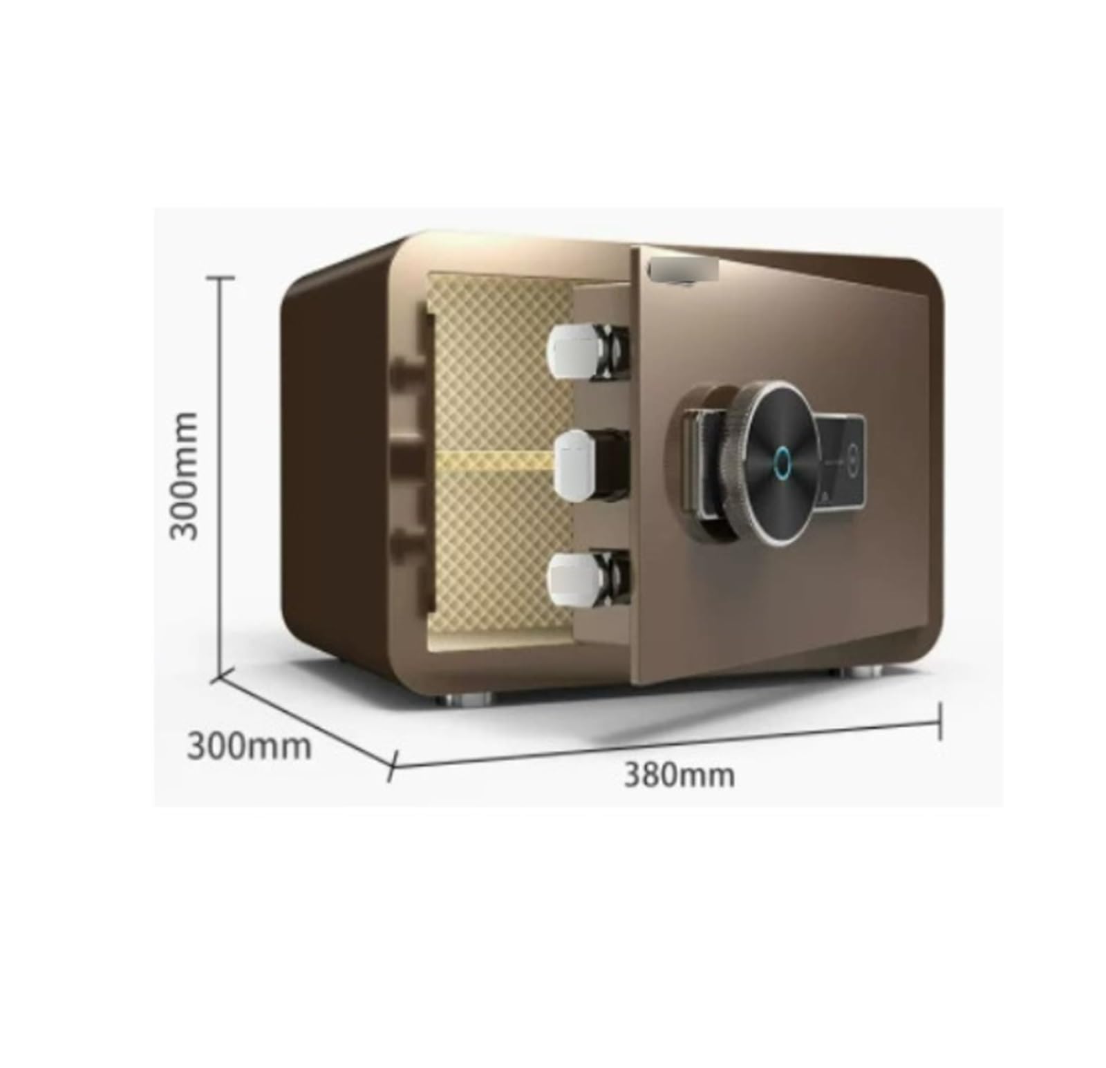 Piccola cassaforte con casseforti domestiche di sicurezza elettronica for impronte digitali cassaforte