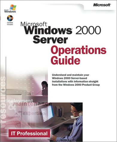  Microsoft Windows 2000 Server Operations Guide