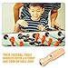 HOLIDYOYO 2Pcs Wooden Foosball Table Handles Ergonomic for Table Soccer Replacement Easy Assembly Indoor Game Accessories Enhance Family Entertainment
