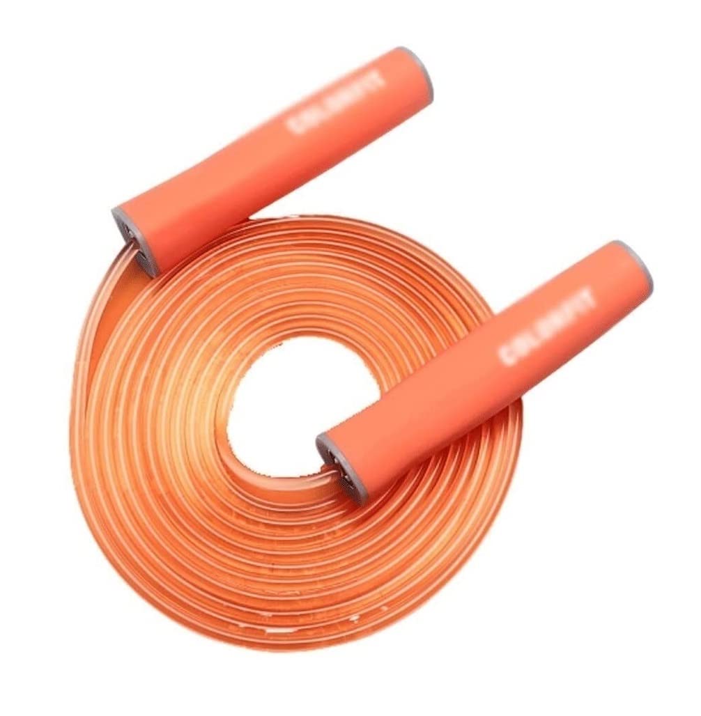 Corde à Sauter Longueur Réglable Vitesse Rapide Corde À Sauter Fitness Training Exercise Workout Sports Equipment Fitness(Oranje)