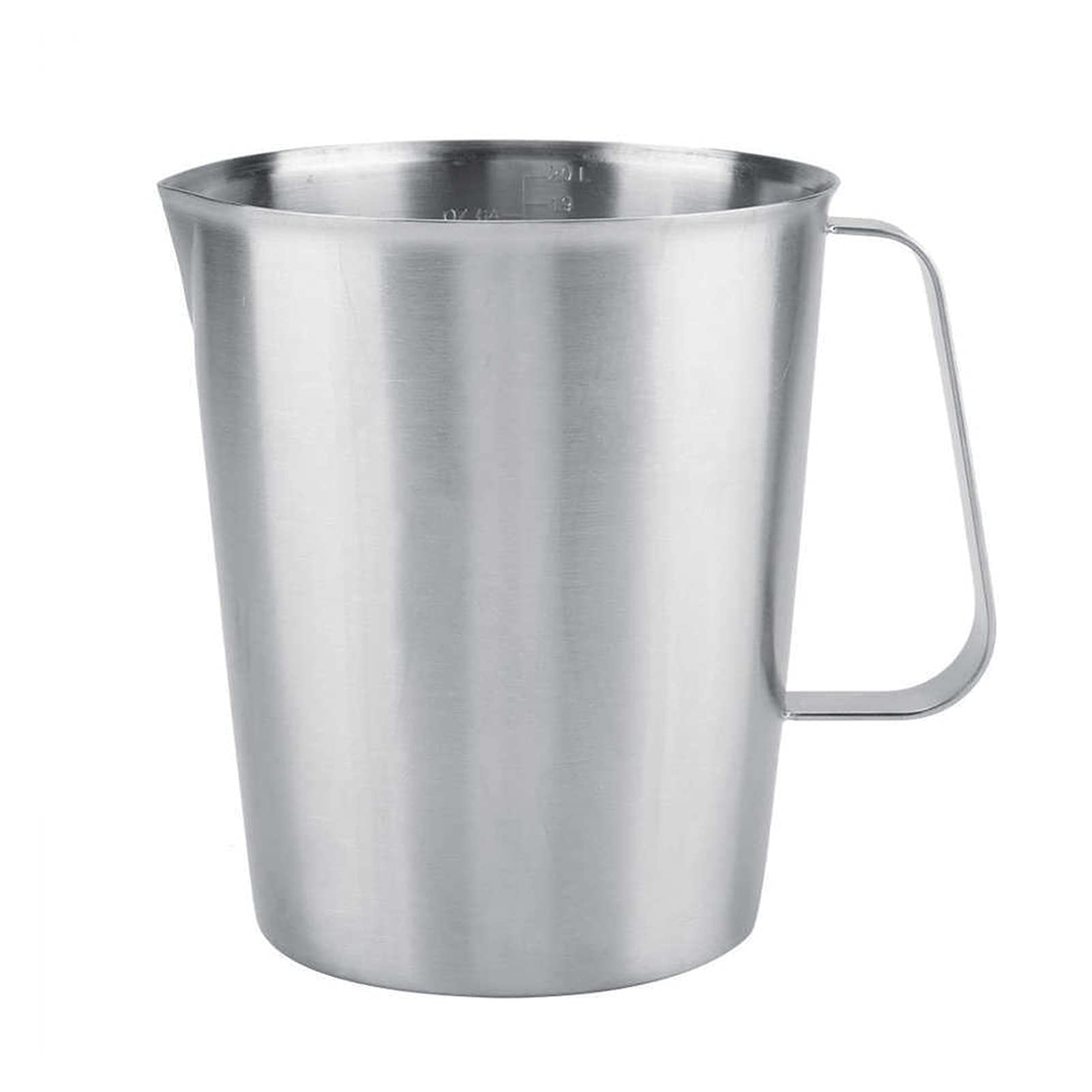 Sos łódź 2000 ml stal nierdzewna latte artystyczne akcesoria do spieniania mleka kubek nieprzywierający spieniacz kremowy butelka na wodę garnek do spieniania espresso pojemnik na sałatkę (rozmiar: XS)