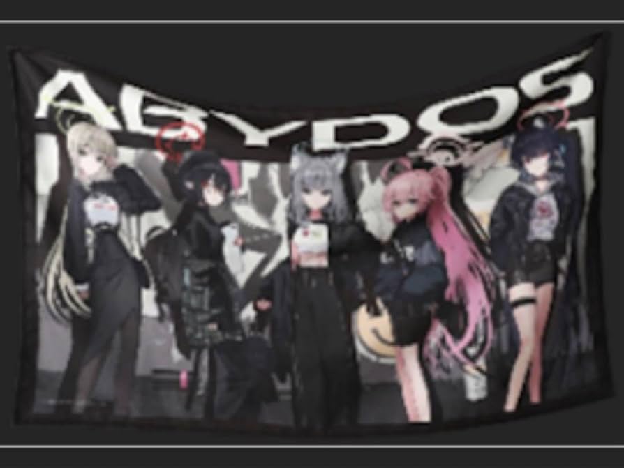 Amazon.co.jp: ブルアカ PEER コラボ アビドス 布ポスター 87T2IS