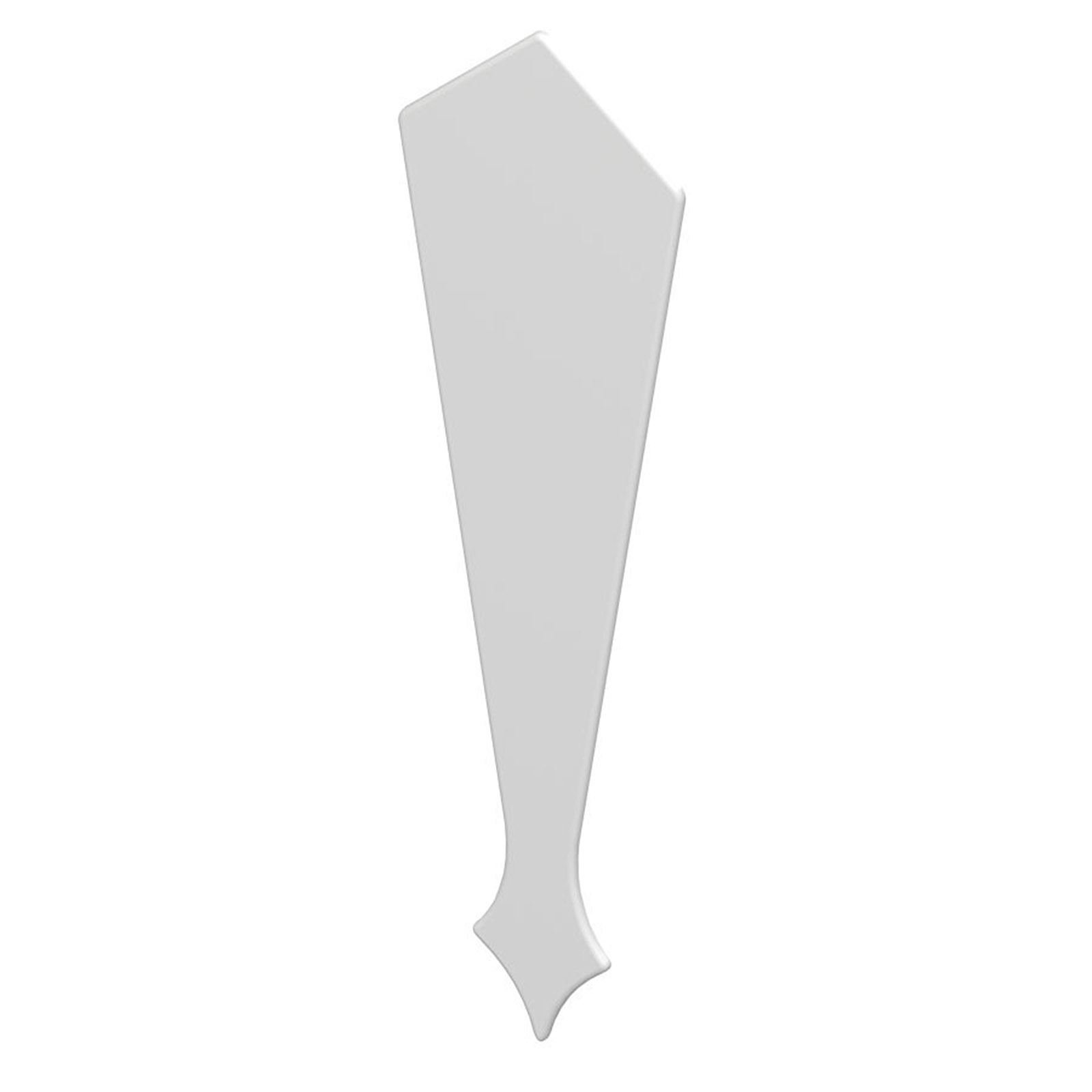 Roofline Fascia/Capping Bargeboard Finial - White