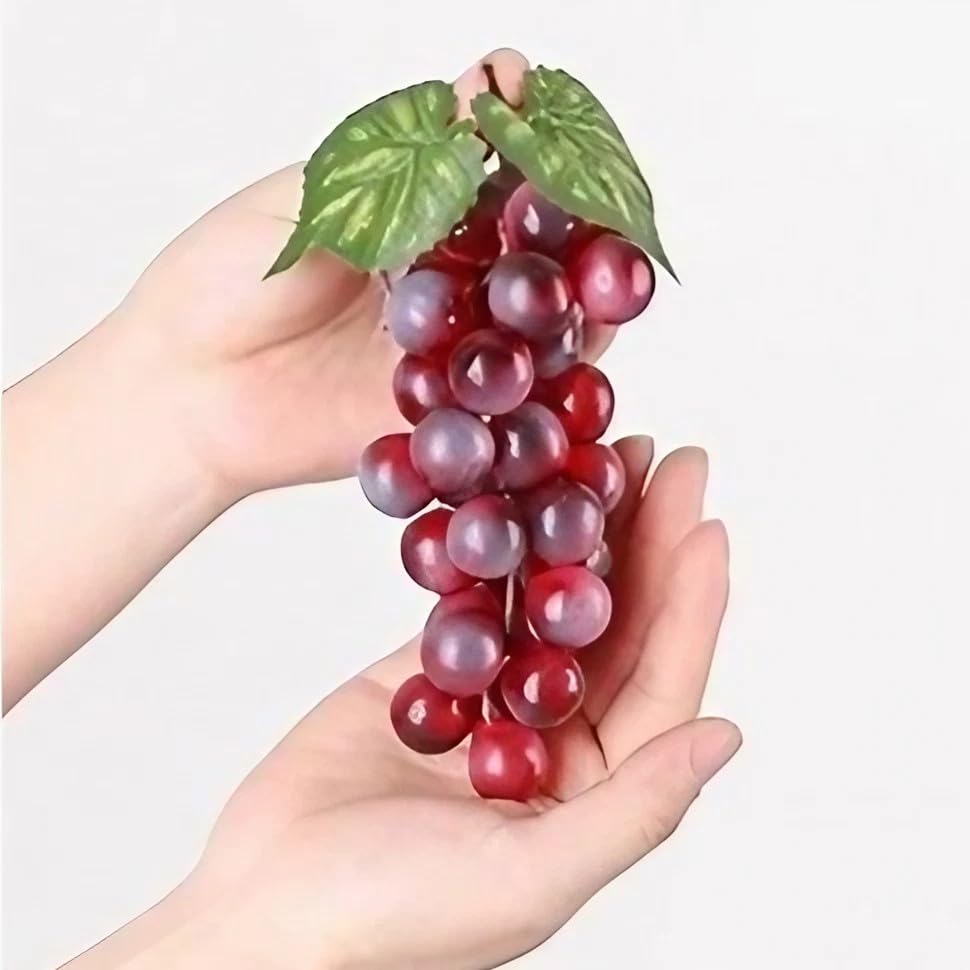 Amazon.co.jp: 食品サンプル ブドウ 葉っぱ付き 36粒 (3個セット