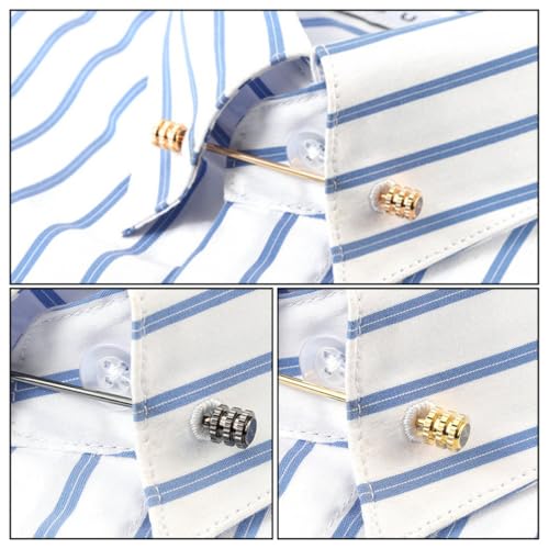 Evita solapas vacías usando este broche de cuello para trajes 7