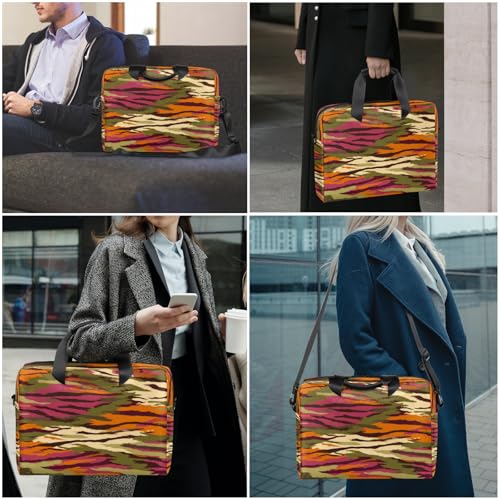 Bolsa para laptop 16 pulgadas camuflaje animal resistente al agua miniatura 7