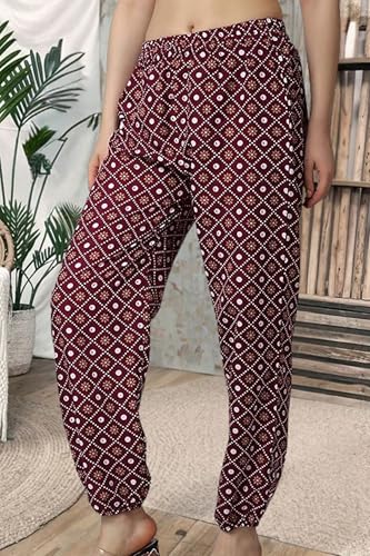 Image of POPWINGS Casual Ethnic Bagru Print Long Slit Skirts for Women || Cotton Long Slit Skirt for Women || Stylish Women Long Skirt for Summer