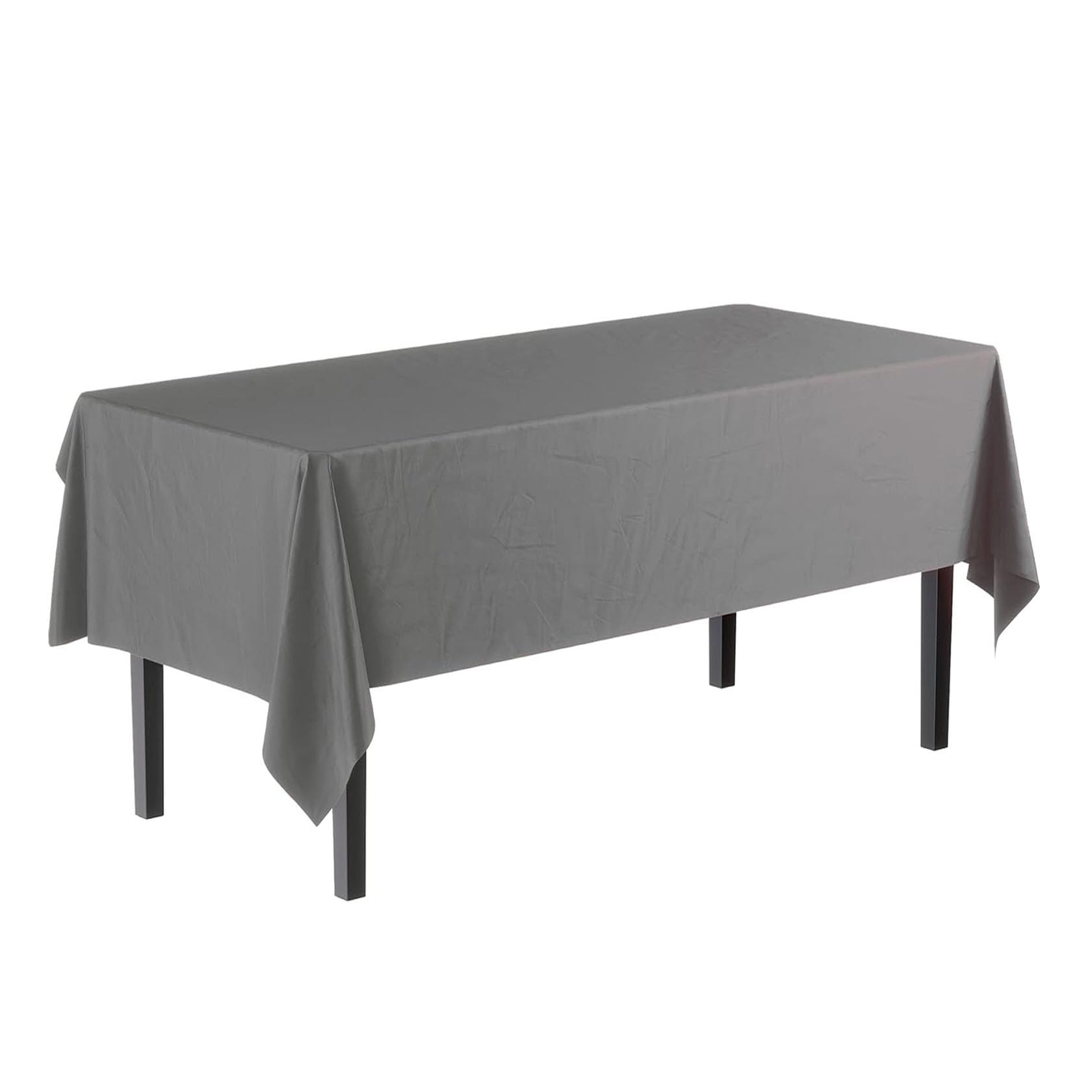 Tovaglia Rettangolare Nera 200x332 Cm – Antimacchia, Lavabile, Per Matrimoni E Feste