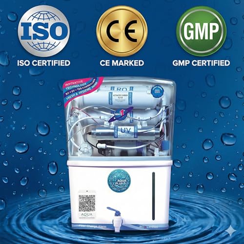 Rk Aqua Plus Alpha Pro+ Ultra Alkaline+++(RO+UV+UF+COPPER+ZINC+CALCIUM+TDS ADJUSTER)Best For Home/Office Purpose | 15LPH | 12litrs view 2