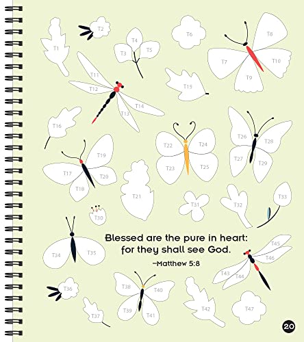 Brain Games - Sticker by Number: Words of Jesus (28 Images to Sticker)