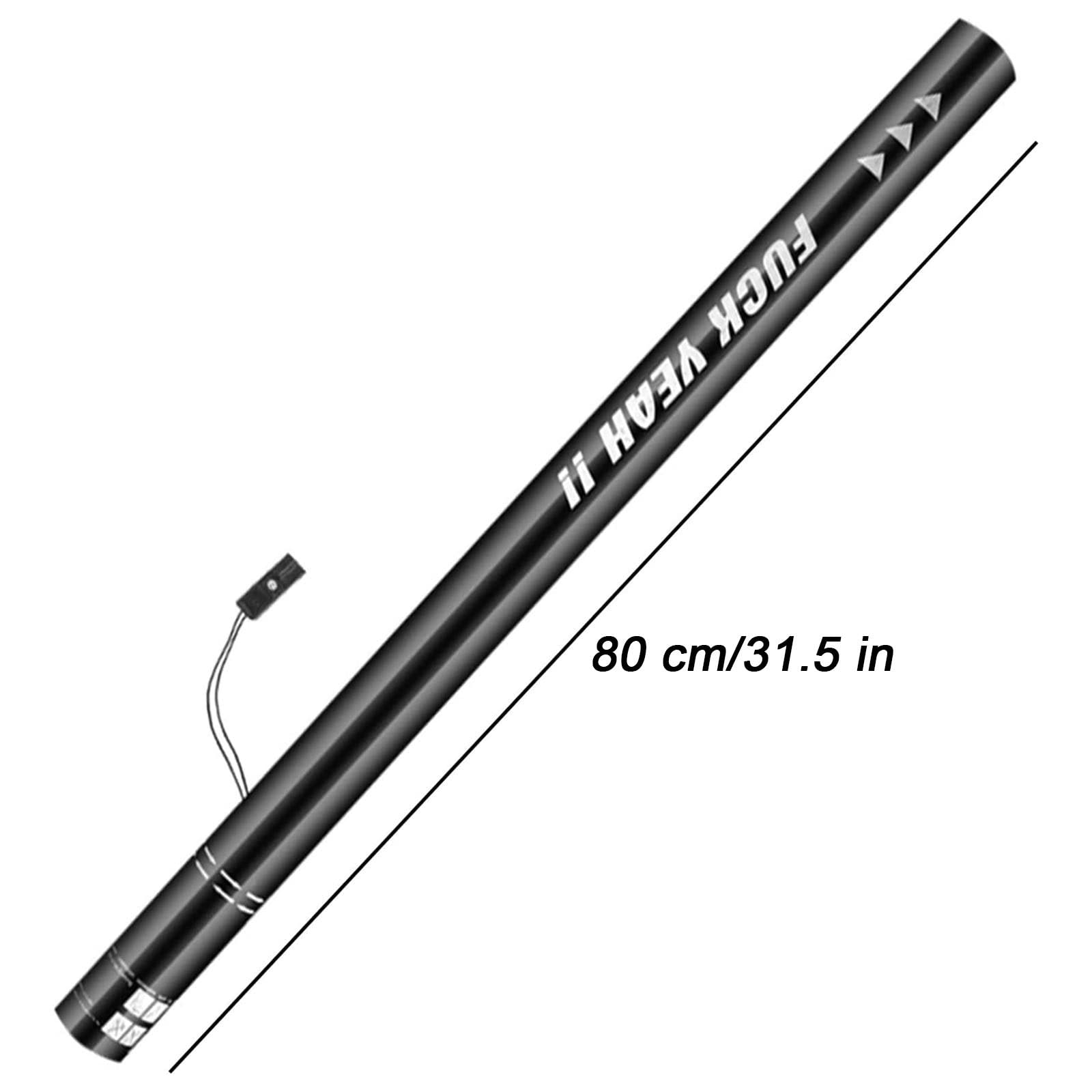 25 Stück Elektronisches Mehrfarbiges Konfetti, 80 CM/31,5 Zoll Biologisch Abbaubarer Mischfarben Konfetti Shooter für Hochzeiten, Halloween, Weihnachten, Bar, Bühneneffekt,Gold