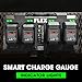 FLEX 24V 1120W 4-Port Simultaneous Lithium-Ion Battery Rapid Charger (280W Per Port) - FX0451-Z