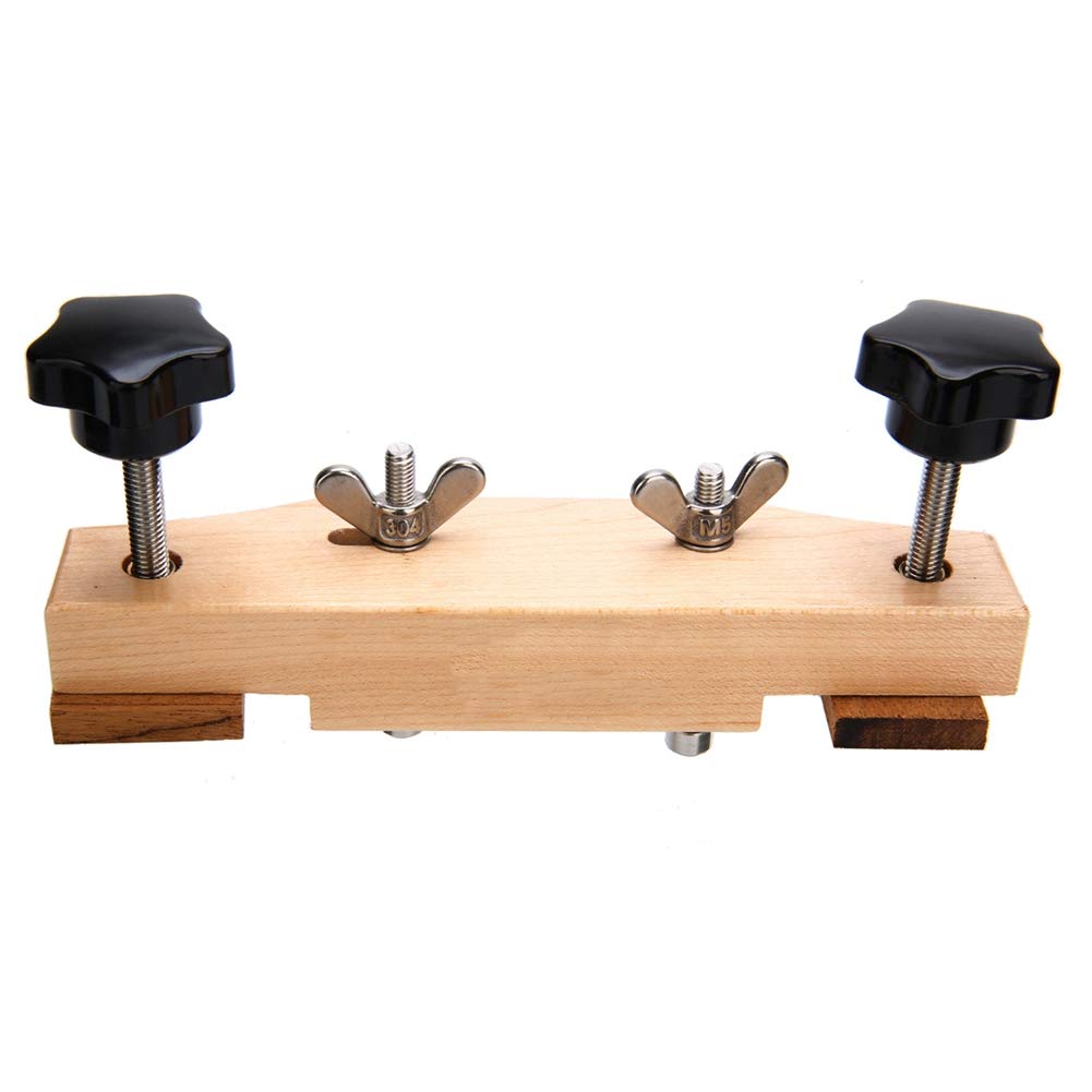 MeterMall New Wooden Guitar Bridge Clamp Guitar Bonding