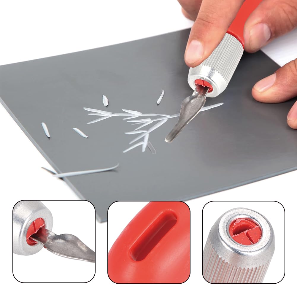 Set Di Coltelli Per Intaglio Leopacat - 12 Lame Per Linoleum E Legno - Foto 9