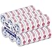 Aviditi Tape Logic 2 Inch x 110 Yard 2.2 Mil Red/White, Heavy Duty Packing Tape,"Stop If Seal is Broken" 36 Pack, Perfect for Packing, Shipping, Moving, Home and Office