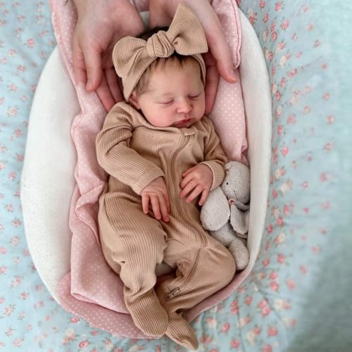 Muñeca Reborn Bebé de 19 Pulgadas Cuerpo de Tela y Vinilo miniatura 2