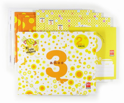 El cole viajero. 3 años. 2 trimestre - 9788467517033