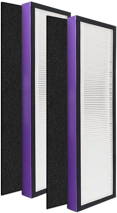 AE-Home - Replacement Filter Compatible with Germ-Guardian Filter C Pet AC5250PT AC5000E AC5300B AC5350W/B,2 HEPA+2 Pre-Filter (5250-2-2)