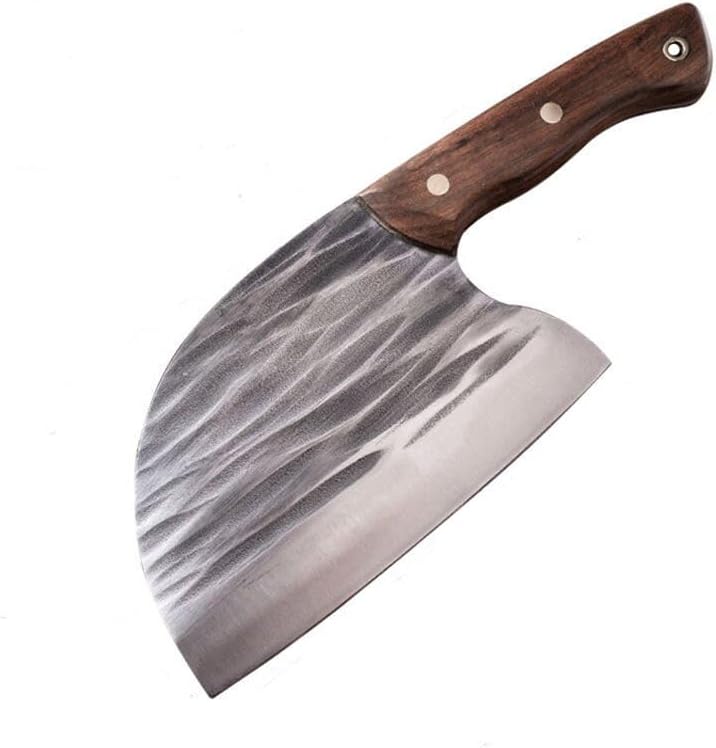 Cuchillo de corte de carne de chef Cuchillo de hueso para cocina Cuchillo forjado fuerte martillo de acero inoxidable Chopper de chef Cuchillos de