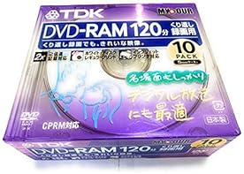 TDK　DVD-RAM　120分 Amazon.co.jp: TDK DVD-RAM録画用 2~3倍速対応ノンカートリッジ120分