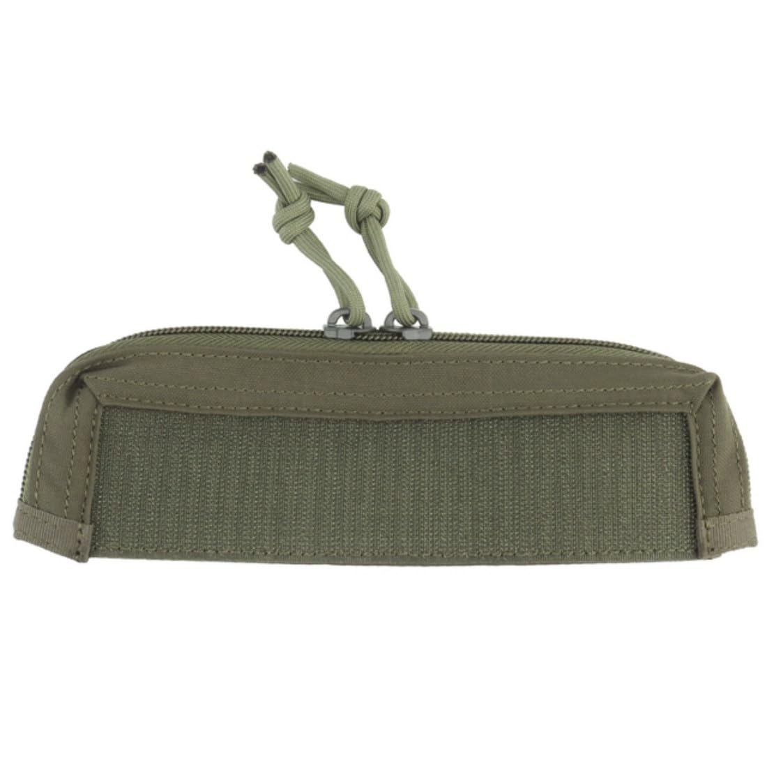 ACEXIER Tactical Double Zipper Insert Pouch Storage Pocket For MK4 Chest Rig Chassis Pocket Hunting Vest Accessory (Green)