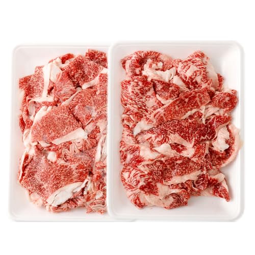 佐賀牛 & 博多和牛 切り落とし 1.2kg (600g×2パック)和牛 国産 肉 お肉 バラ 肩 セット 便利 料理 冷凍