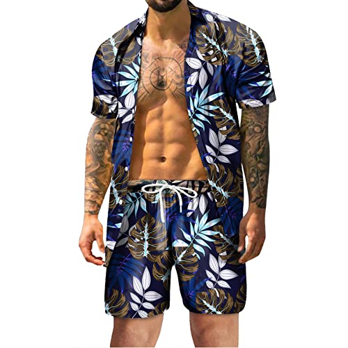 wjiNFDFG Islamisches Schwimmen Anzug Herren Sommer Mode Freizeit Hawaii...