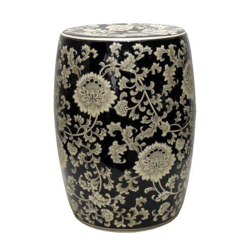 スツール 陶器製 花柄 陶磁器 花台 飾台 椅子 チェア ガーデニング Amazon.co.jp: スツール 陶器製 花柄 陶磁器 花台 飾台 椅子 チェア 庭