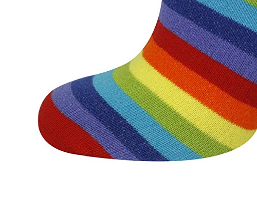 Image of Mysocks Unisex Extra Fine Combed Cotton Rainbow Socks | Seamless Toe | Reflect Your Style | Make Your Steps Enjoyable